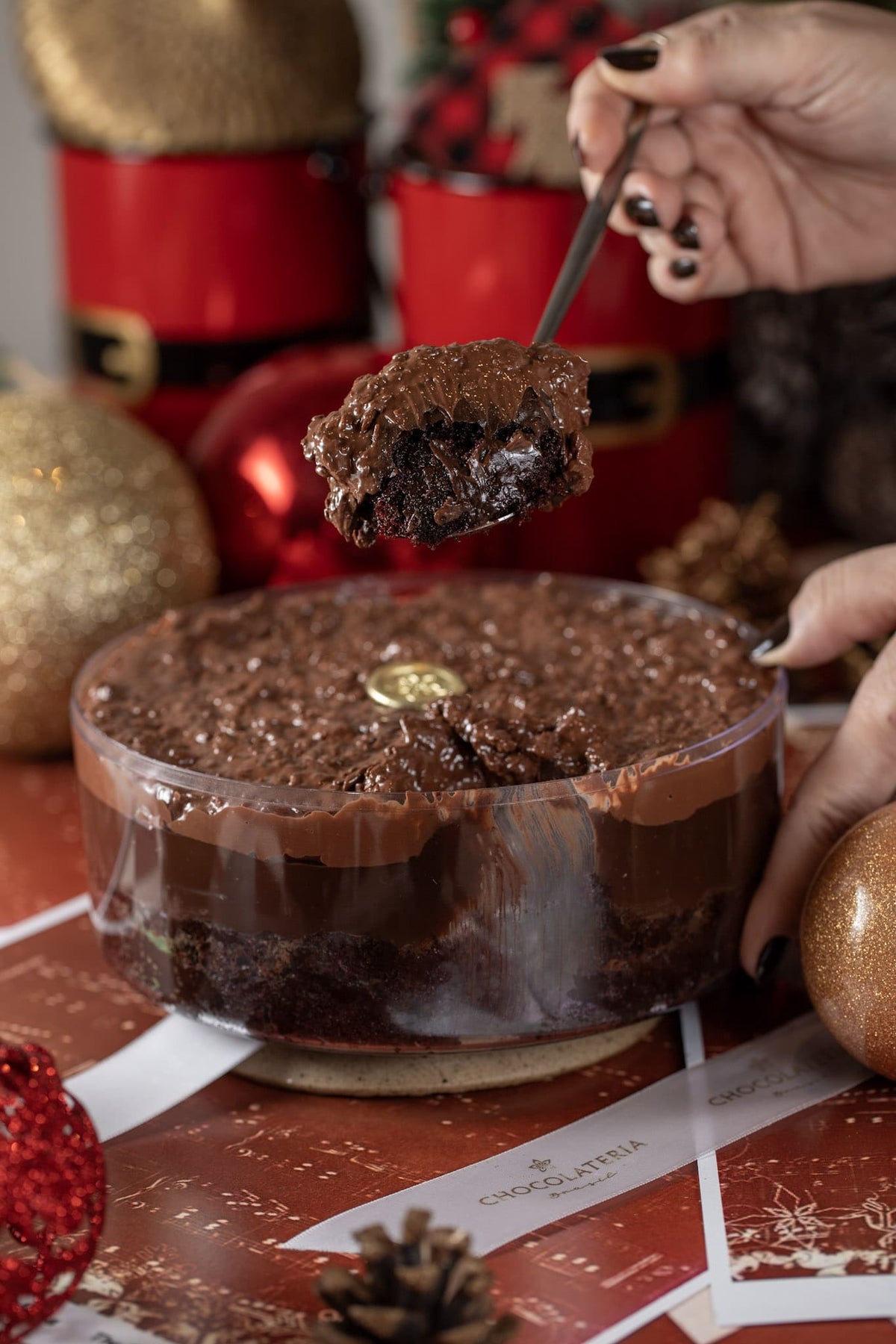 Crunch Chocolate Cake